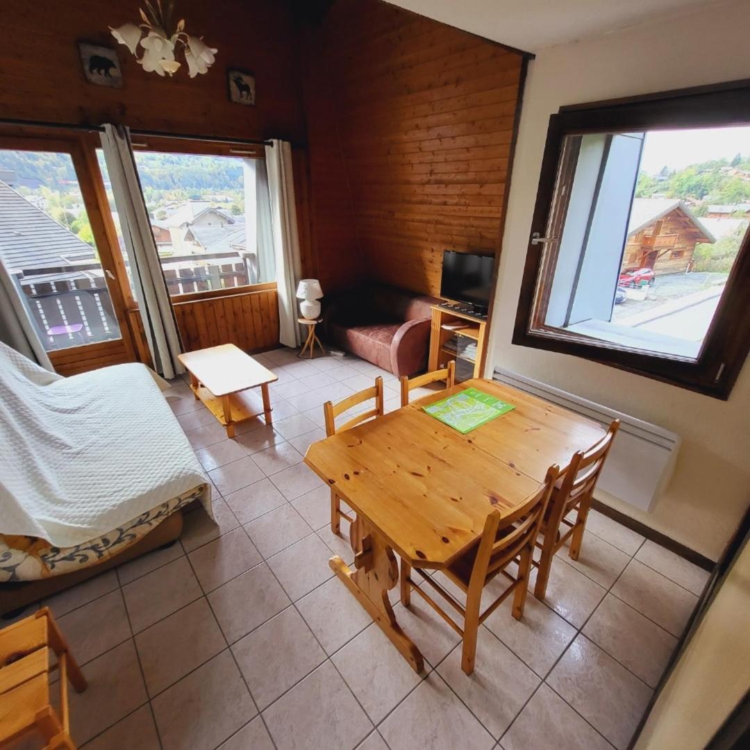 Superbe Appartement Au Centre De Samoëns Esterno foto